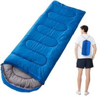 Kantong Tidur Berkemah Ultralight Tahan Air 4 Musim Kantong Tidur Backpacking Amplop Hangat į žygius Bepergian Luar Ruangan 0.8kg