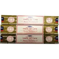 Satya Nag Champa - Gyvybės Medžio smilkalų lazdelės - 3 pakuotės (15 gramų kiekvienas)