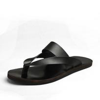 FashionNew Hotel Beach Leather Slippers for Men Summer Shoes High Quality Big Size 46 Light Flats Men Flip-flops Outdoor Shoes Sandals 38 juoda