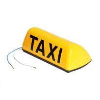 12V DC Taxi light Yellow Suction Magnet Roof Waterproof Top Sign Magnetic  Cab Lamp Light Signal Lamp Roof Top Sign Light TAXI