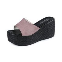 Moteriški pleištai Šlepetės Vasaros paplūdimio platforma Sandalai Madingi Šlepetės Moteriški Prabangūs Aukštakulniai Batai Šlepetės Moteriški Zapatos De Mujer 35
