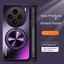 Skirtas VIVO X200 Pro dėklui Kietas matinis su žiediniu stovu Magnetinis apsauginis galinis dangtelis skirtas VIVO X100S X200Pro mini telefono korpusui For VIVO X200