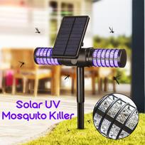 5.5V/1.5W IP65 Waterproof Insect Trap Light Solar/USB Charging Automatic Mosquito Ant Fly Bug Lighting Mosquito Killer UV LED Lamp