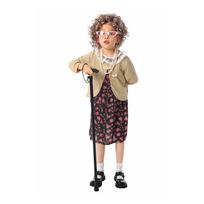Bai Tian Tian Xue Ri Grandpa Grandma Children's Performance Costume Cosplay Costume World Book Day Performance Costume L juoda