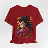 Vegeta SSJ4 Power Surge Unisex Tee – Bold Anime Graphic Shirt for Saiyan Fans XL