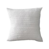 Wrinkled Throw Pillow Cover Decorative Pillow Cover with Hidden Zipper Minimalist White Pillowcase for Home Living Room Sofa Bedroom Decor