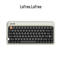 Lofree 1970-ųjų retro mechaninė klaviatūra