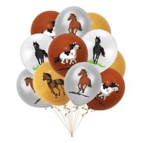 Western Cowboy-themed Party Aluminum Film Balloon Set, Cowboy Hat and Boots, Birthday Party Theme Scene Decoration Supplies 18Pcs