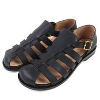 Nepriekaištingi LOEWE Sandalai CAMPO Sagtis su logotipu Gurkha Sandalai juodi 39 L814465X77 Naudoti