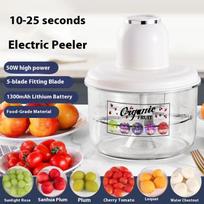 Automatic Fruit Garlic Peeler Machine Electric Grape Peeling Machine Home Kitchen Aid Peeler for Home Fast & Easy Kitchen Gadget