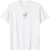 Pokémon Pikachu Black And White Quick Attack Kanji Logo T-Shirt S