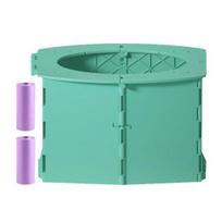 Baby Toilet Travel Potty Portable Folding Potty with Disposable Bags Reusable Lightweight Baby Toilet Seat C