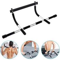Steel and Cotton No-Drill Door Frame Pull-Up Bar for Home Fitness