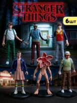 Stranger Things Figure Set Eleven Demogorgon and friends toys Stranger Things Eleven Demogorgon 6 pcs 11.5 cm 11.5 įvairiaspalvis