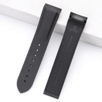 20mm 22mm Rubber Silicone Watchband for Omega Seamaster 300 Speedmaster for Seiko SKX Waterproof Watchband Watch Strap Men Women 20mm