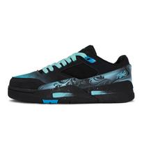 Jordan FLIGHT COURT 811 Manufacturing, Fallen Star God Support Low top Vintage Basketball Shoes Men's Black Blue HF3255-040(Team80-) 40.5