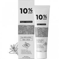 Hydroxyapatite Toothpaste 10% Nano Whitening Teeth Cleaning Oral Care Dental Hygiene Fresh Breath Mint Flavor 120g