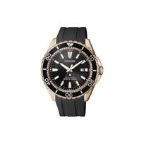 Citizen Promaster Series 200M Waterproof Diving Eco-Drive Quartz Movement Rubber PU Strap Watch Men watches Black BN0193-17E Regular Watch Box