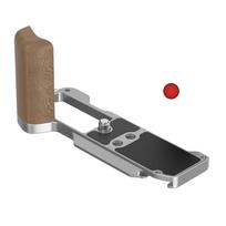 Camera Wood Hand Grip Handle Aluminum Base L Board QR L Handle Plate for Fujifilm X-M5 Camera Accessories