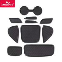 for Toyota Yaris GR 2020 2026 KSP210 MXPA1 MXPH1 Anti-Slip Gate Slot Cup Mat  Door Coaster Pad Car Interior Accessories