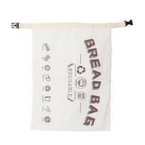 Cotton Bread Bag with TPU Lining And Buckle Design Storage Bag Keeps Bread Fresh Longer Reusable Keeper Bag for Store Bread