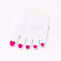 Breathable Elastic Mesh Summer Women Half Palm Socks Open Toe Socks Sock Slippers Cotton One Size