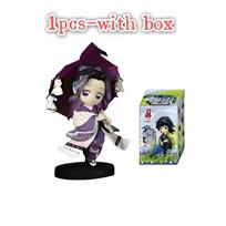Kamado Tanjiro Nezuko Anime Cartoon Figure Creative Statue Model Ornament Surprise Gift Box For Kids Adults Children's Birthday Gift Holiday Present