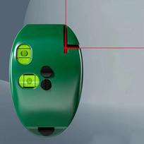 1Pcs Electronic Infrared Line Level 90 Degree Laser Level High Precision Long Distance Wall Level Tool Measuring Instrument