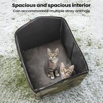 Outdoor Cat House Waterproof Tent Outdoor Cat House For Winter With Removable Door Cover For Dog Kitten Chicken Animal Outside China Mainland