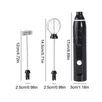 Hand Frother Mixer Electric Powerful Whisk Hand Held Frother Foam Maker For Home Kitchen Restaurant Drink Egg Protein Powder Hot