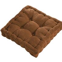 Thick Cushion, Square Corn Cob, Tatami Chair, Office Chair, Soft Sofa, Home Floor Decoration, Textile Knee Pillow
