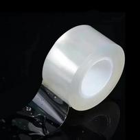 1pc 5mX5cm Window Sealing Tape  Window Clear Weather Stripping Caulk Tape Windproof Weatherproof Window Seal for Window Glass (Transparent,5m)