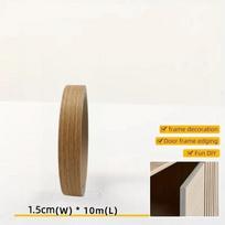 1PC Wood Grain Veneer Edge Banding Tape Multiple Styles 2cmx10m Beautiful Seam Stickers Thicken Self-adhesive Gap Sticker
