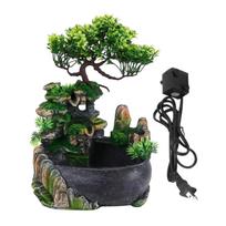 Stalo krioklio fontanas akmenynas Zen statula vandens fontanai ornamentas dovanos No Mist