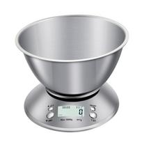 Automatic shutdown Stainless Steel Kitchen Scale Zero peeling Unit conversion Kitchen Electronic Scale Temperature display