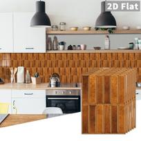 Self-adhesive tile decals, peel-and-stick tile stickers, splash-proof wall decor for kitchens and bathrooms, bedroom decor (as the picture,20pcs)