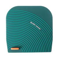 Creative Soft Floor Drain Cover Anti-Odor Reusable Sewer Pipe Cover Drain Stopper Insect-proof Sink Seal Mat Universal