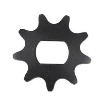 Durable 420 9T Chain Sprocket Inner 12X17mm Metal Gear Motor Sprocket Speed Cut Motor Sprocket Electric Modification Accessories 420 9T