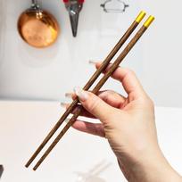 High-End Quali Chien Wing Wood Chopstis Anti-Slip Wooden Fasteners Set Dining Utensils Home Use Double Pa 5 Pairs