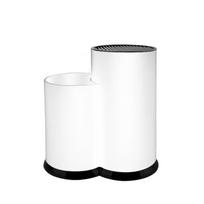 Household Universal Knives Holder Plastic Black/White Kitchenware Drain Rack 2/3 Grid Flatware Storage Box Fork