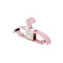 No-Trace Wide oulder Plastic Clothes Hanger Anti-Slip for Wardrobe And Coat Closet Adult Clothing Holder Tea Flower Brand 3