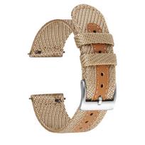 18mm 20mm 22mm Elastingas nailoninis laikrodžio dirželis Seiko pakeitimui, medžiaginis apyrankės riešo dirželis, priedai, sportinio laikrodžio dirželis 18mm