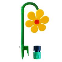 41.73'' Plastic Kids Daisy Sprinkler Wide Coverage 360 Degree Rotating Dancing Daisy  Sprinkler Dual-Pin Design Easy To Install