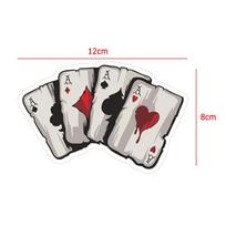 Car Window Stickers Playing Cards Stickers & Decals Motorcycle Car Decoration China Mainland