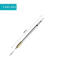 C245 Soldering Iron Tip Spare Replacement Straight Copper Tip For JBC Soldering Station Soldering Rework Accessories
