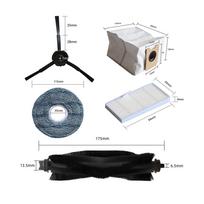 For Eufy Omni- C20 36Pcs Robot Vacuum Parts Kit Main Brush Side Brush HEPA Filter Dust Bag Replacement Tools Set Accessories China Mainland