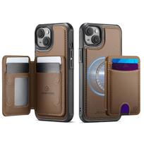 For iPhone 15/14/13/12/11 Pro Max X XS XR XS Max SE 2026 Case Wallet with Magnetic, RFID Blocking Card Holder 2 in 1 Detachable For iPhone 7 8 ruda