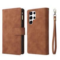 Leather Wallet Case For Samsung Galaxy A56 A36 A26 A16 A55 A35 A25 A15 A05 A54 A34 A14 A73 A53 A33 A23 A Series Flip Card Cover Samsung A56&Case & Strap