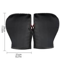 Bike Handlebar Mitts Protective Insulated Windproof Gloves Waterproof Scooter Mittens for Motorcycle Riding Mountain Biking Road