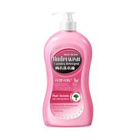 Underwear laundry detergent is a specialized liquid for removing blood stains, odors, and fragrances while washing underwear Violet/violet